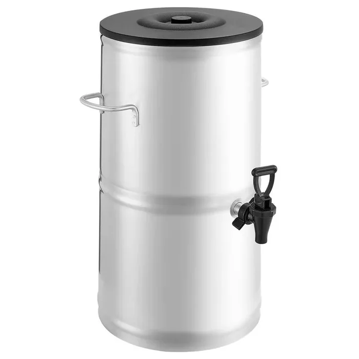 Ice Tea Dispenser 4 Gal. /15L 304 Stainless Steel Insulated with Spigot and Handle for Hot & Cold Drinks in Restaurants