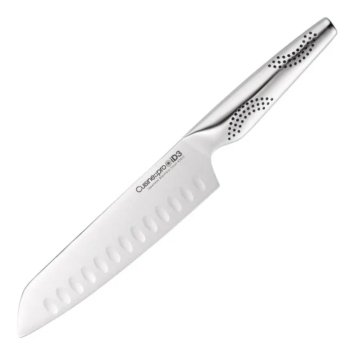ID3 7 in. Steel Full Tang Santoku Knife