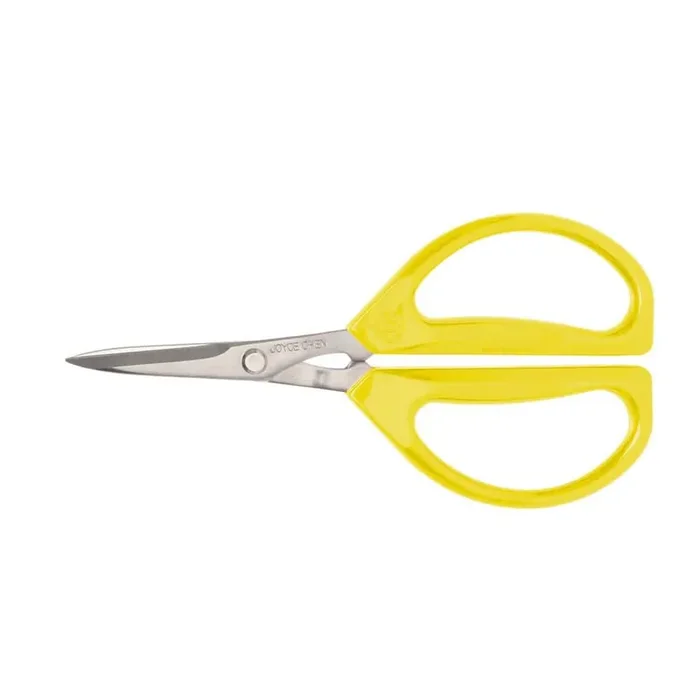 Joyce Chen Yellow Stainless Steel and Plastic Kitchen Shears for Cooked Meats