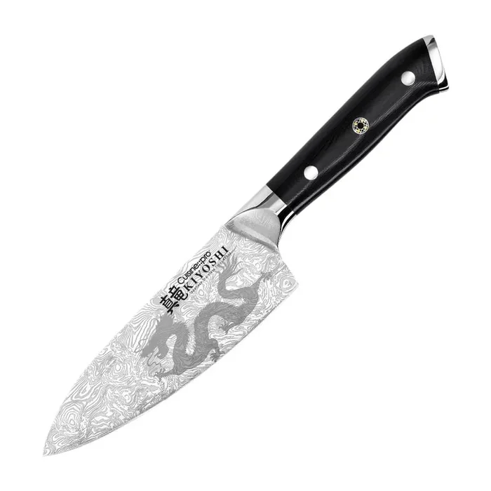 KIYOSHI 6 in. Stainless Steel Full Tang Chef‘s Knife