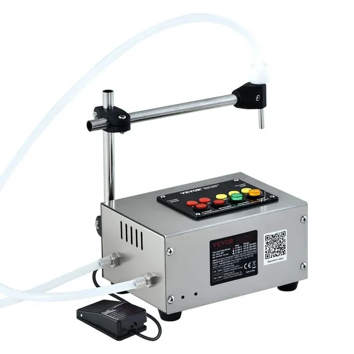 Liquid Filling Machine 10-4000ml Filling Capacity Automatic Bottle Filler Machine Digital Control (Single Nozzle)