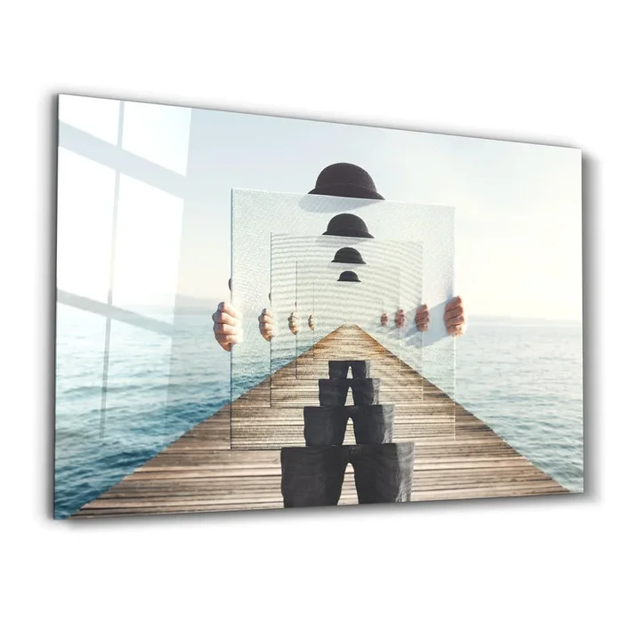 Loop | Glass Wall Art