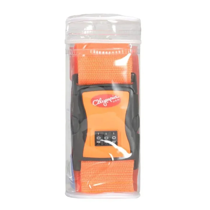 Luggage Strap with 3-Dial Lock (Non-TSA)