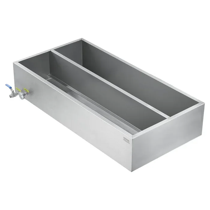 Maple Syrup Evaporator Pan, 47 Gal., 683-Cups of 8.8 oz. Maple Syrup, Flat Evaporator Pan, Stainless Steel, Cookware Set