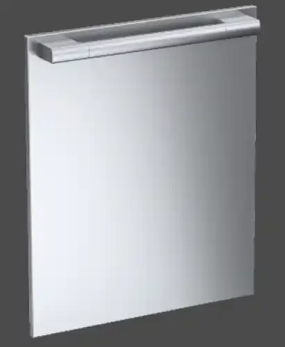 Miele – 12074400 – GFVi 711/72 Int. front panel W x H, 60 x 72 cm in CleanTouch steel finish with handle for built-in dishwashers.-12074400 Designer Home Surplus
