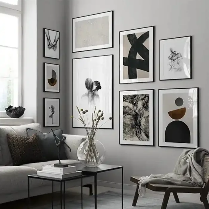 Modern Abstract Canvas Print for Home Decor