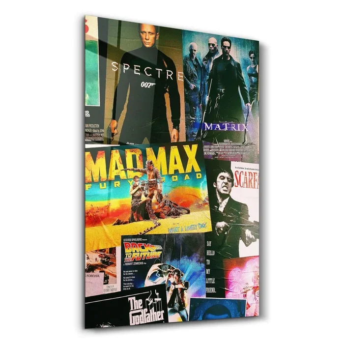Movie Posters | Designer’s Collection Glass Wall Art