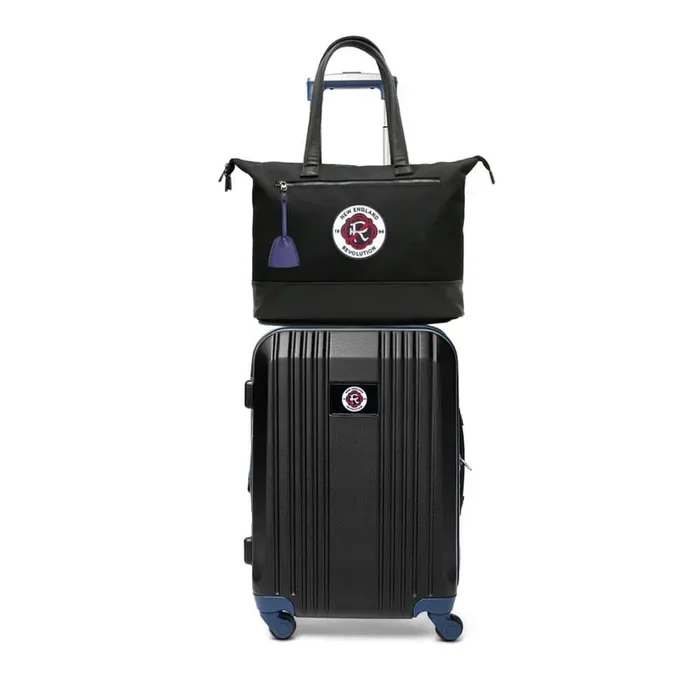 New England Revolution 2-Piece Tote Bag and Luggage Set