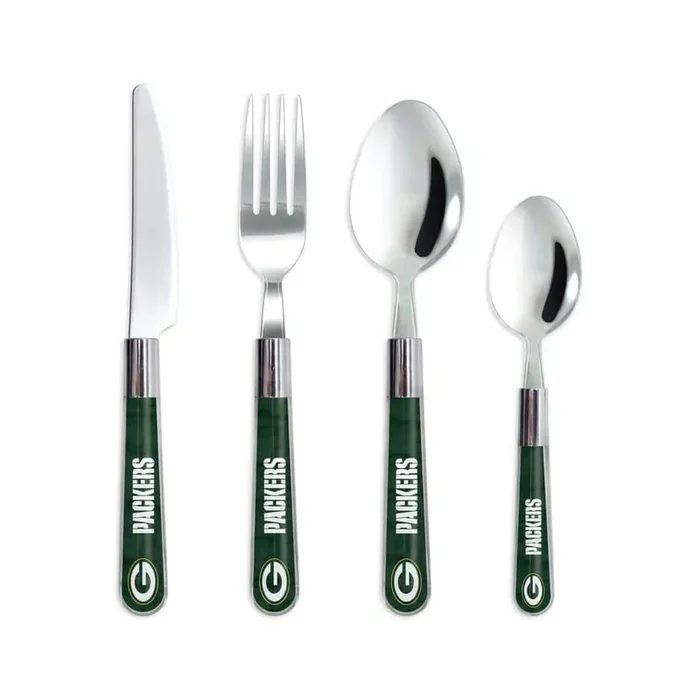 NFL 16-Piece Green Bay Packers Flatware Set (Service for 4)