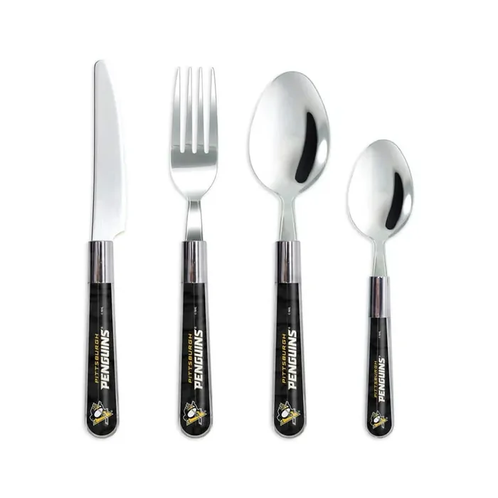 NHL 16-Piece Pittsburgh Penguins Flatware Set (Service for 4)