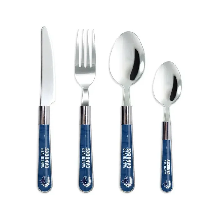 NHL 16-Piece Vancouver Canucks Flatware Set (Service for 4)