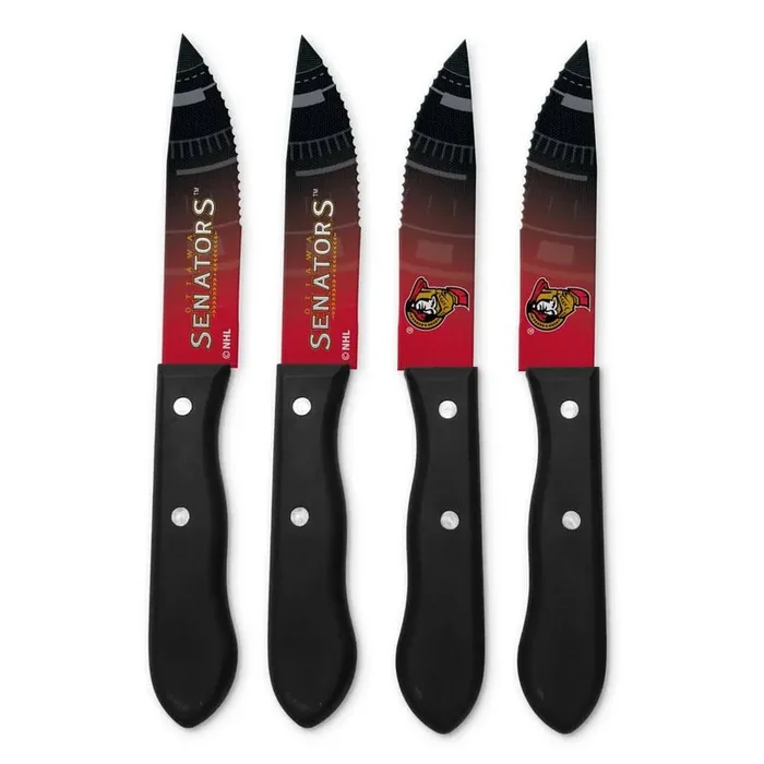 NHL Ottawa Senators Steak Knives (4-Pack)