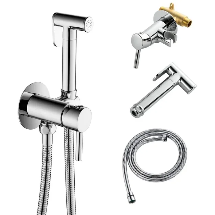 Non-Electric Bidet Attachment in Chrome