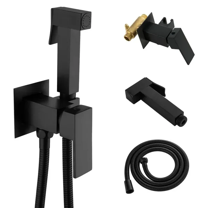 Non- Electric Bidet Attachment in. Matte Black