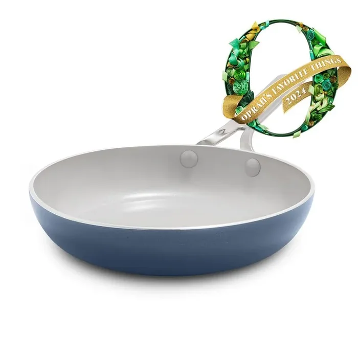 Nova 8 in. in Healthy Ceramic Non-Stick Frying Pan Skillet in Deep Teal