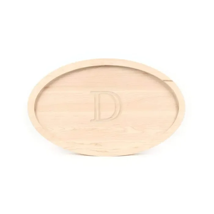 Oval Maple Trencher Board D