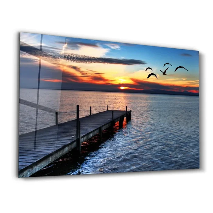 Pier 15 | Glass Wall Art