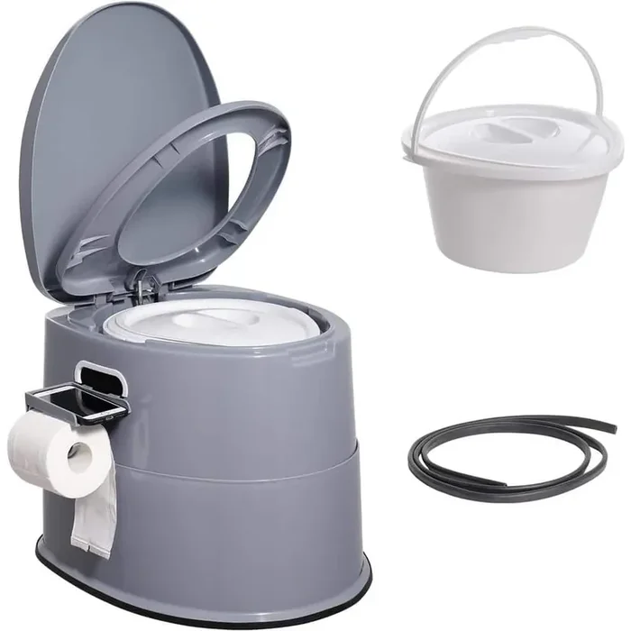 Portable Camping Toilet, Waterless Toilet