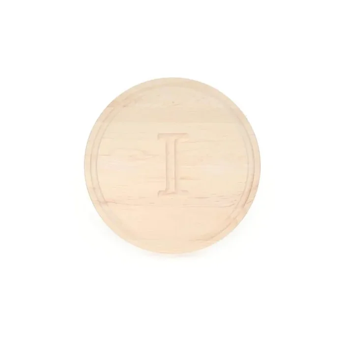 Round Maple Cheese Board I