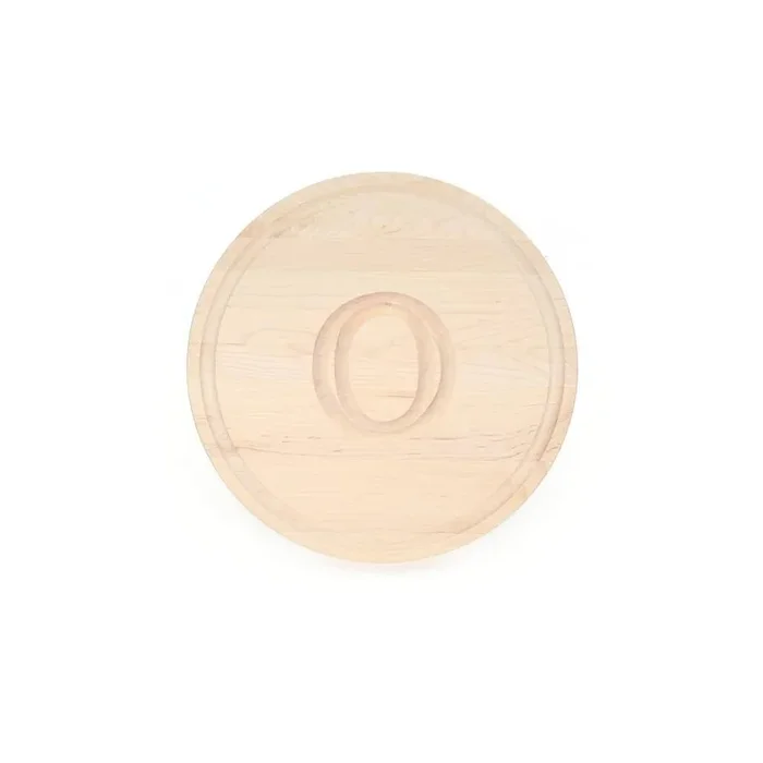 Round Maple Cheese Board O