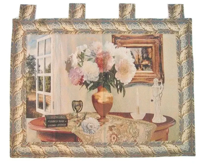 Royalty-Inspired Woven Tapestry