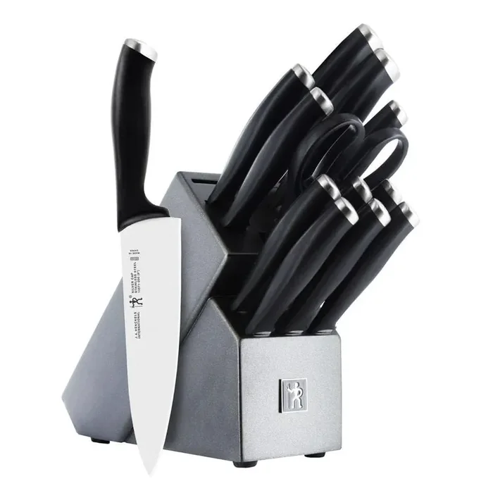 Silvercap 14-Piece Knife Block Set
