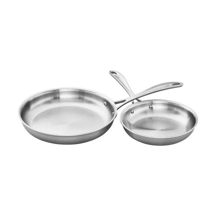 Spirit Stainless Steel Fry Pan Set, (2-Pieces)