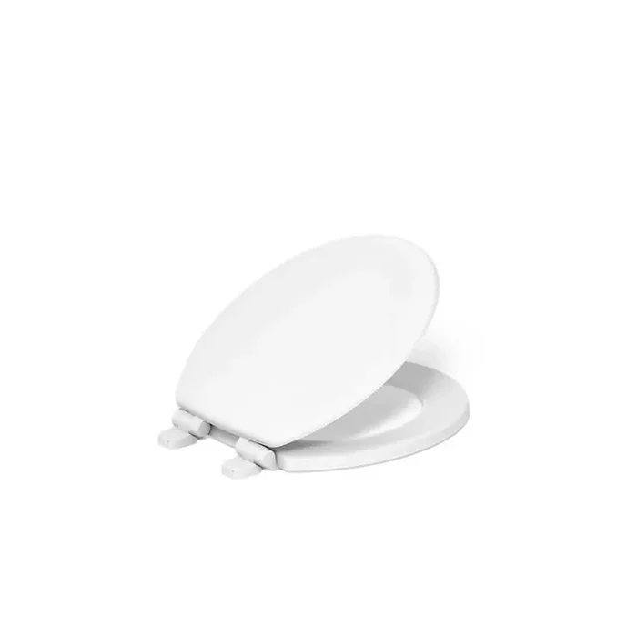 Stonewood Round Toilet Seat in White