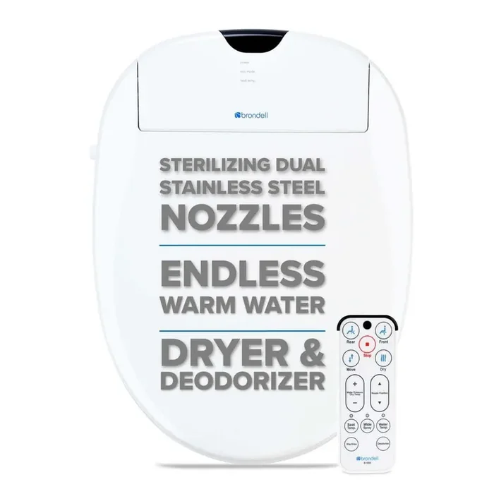 Swash 1000 Electric Bidet Seat for Elongated Toilet in White
