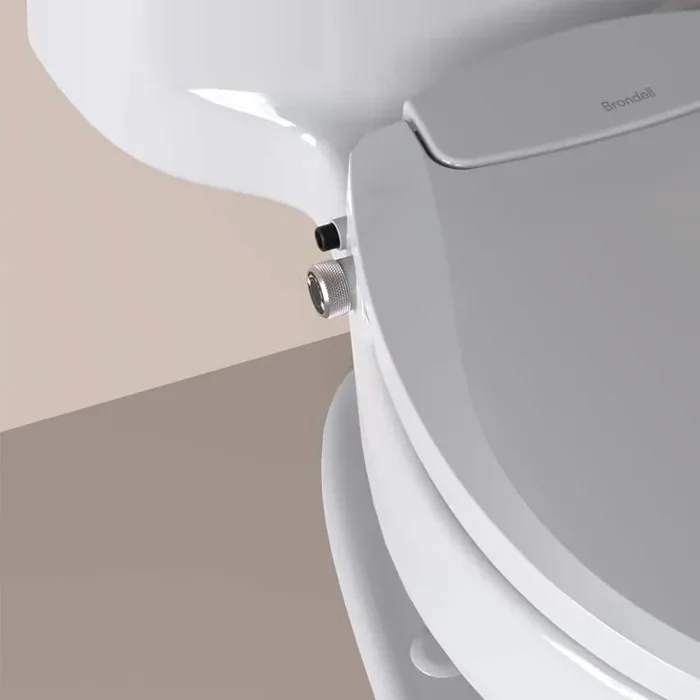 Swash Ecoseat Non-Electric Bidet Seat for Elongated Toilet in White