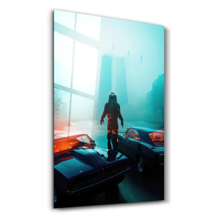 The One Against Five | Designer’s Collection Glass Wall Art