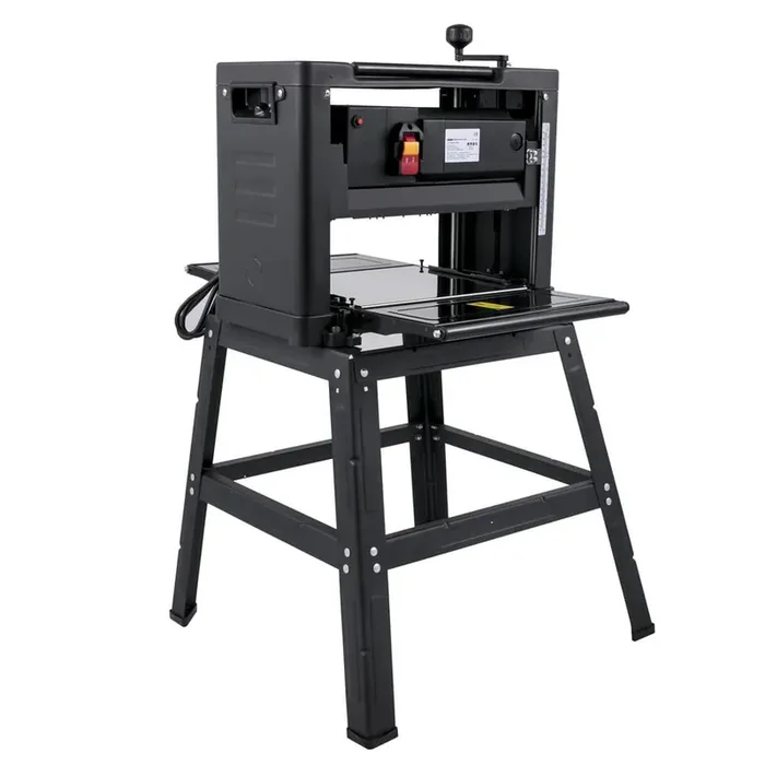Thickness Planer 12-1/2 in. Wood Planer Foldable 1500-Watts with Dust Exhaust Interface Stand for Woodworking