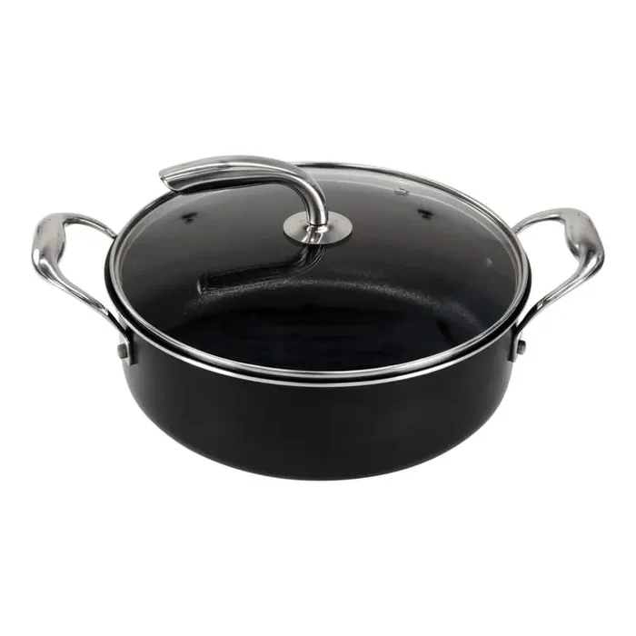 Urban 3.5 qt. Aluminum Casserole Dish in Black