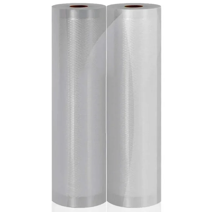 Vacuum Sealer Bags – Clear Universal Air Vac Sealing Bags (2-Rolls, 100 ft. Total Length)