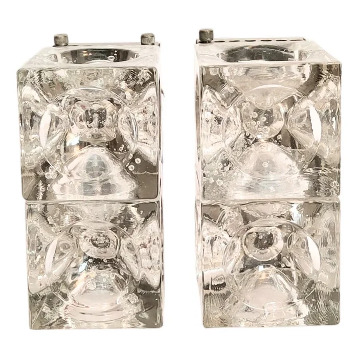 Wall Lights by Albano Poli for Poliarte, 1970s, Set of 2