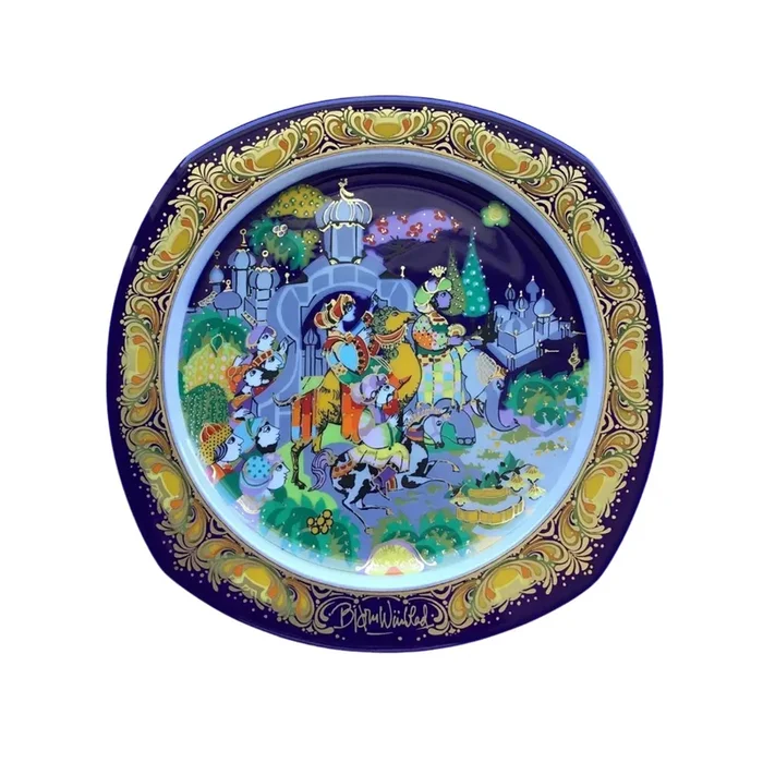 We Three Kings of Orient Are Christmas Plate – 1985 – Museum of Danish America Design Store