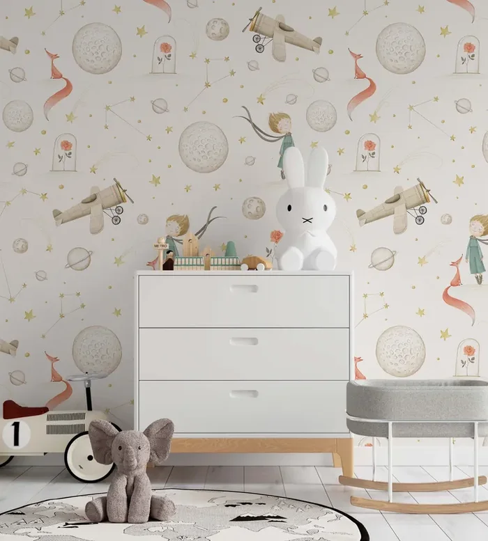 Whimsy on the Wall Custom Nursery Wallpaper