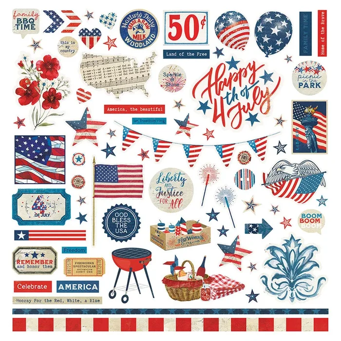 With Liberty – Element Stickers – Photo Play