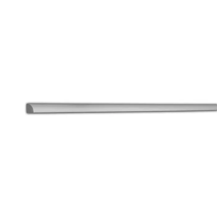 WM 105 3/4 in 3/4 in. x 96 in. Recycled Polystyrene Quarter Round Moulding Pro Pack 112 LF (14-Pack)
