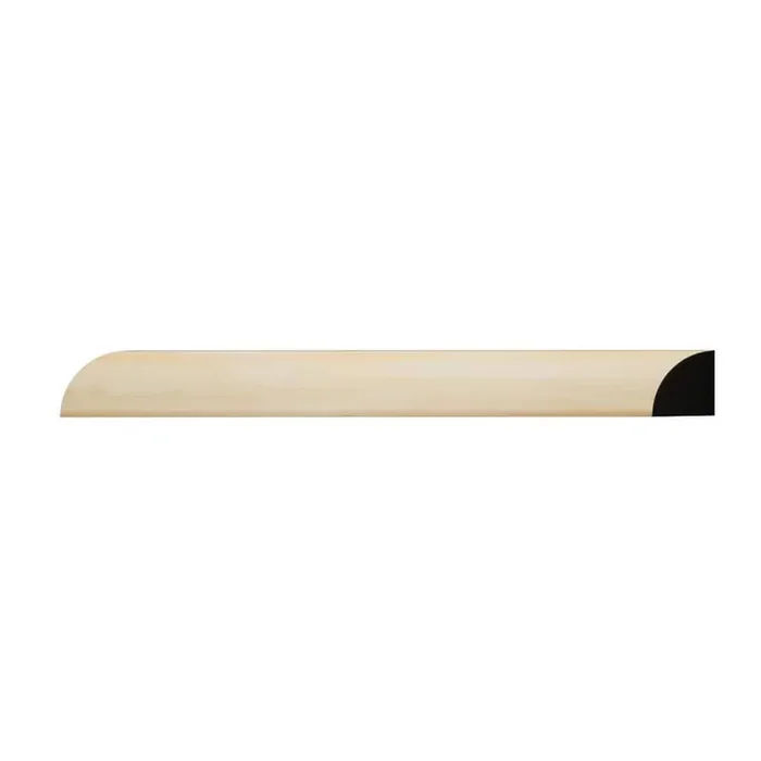 WM108 0.5 in. D x 0.5 in. W x 6 in. L Wood (Pine) Quarter Round Sample