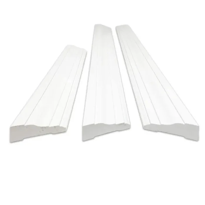 WM366 3/4 in. D x 2-1/4 in. W x 84-1/2 in. L White Prefinished Wood Finger Jointed Door Casing Set (6-Pack)