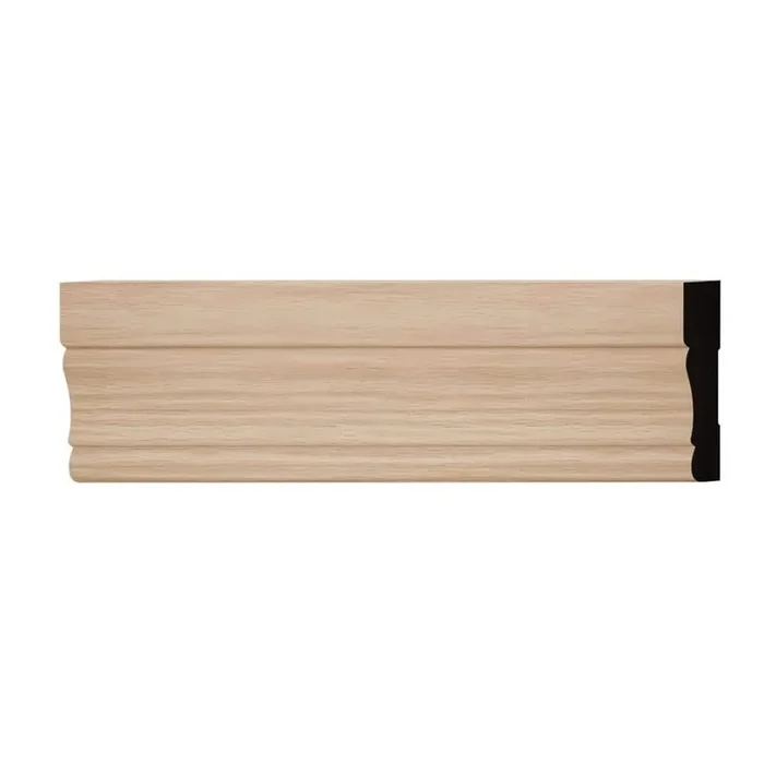 WM443 0.63 in. D x 3.25 in. W x 6 in. L Wood (Red Oak) Casing Sample