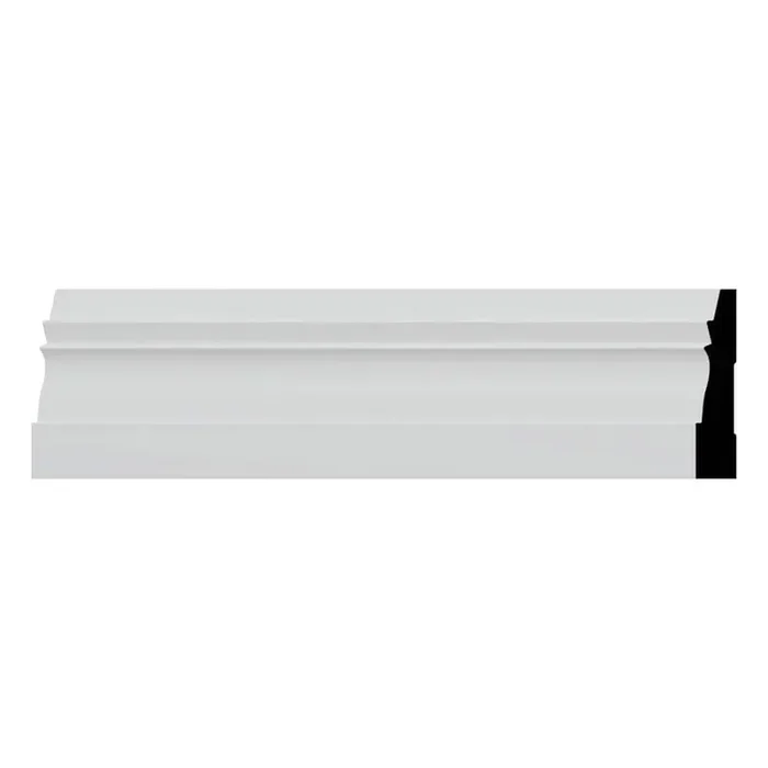 WM631 0.56 in. D x 3.25 in. W x 96 in. L Wood Fingerjoint Pine Baseboard Moulding