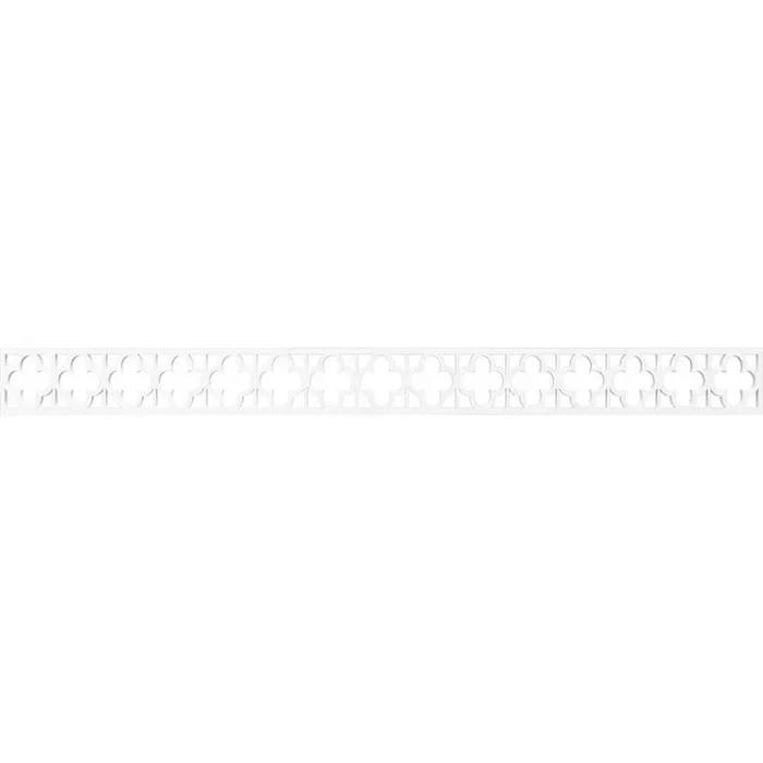 Woodall Fretwork 0.375 in. D x 46.375 in. W x 4 in. L PVC Panel Molding