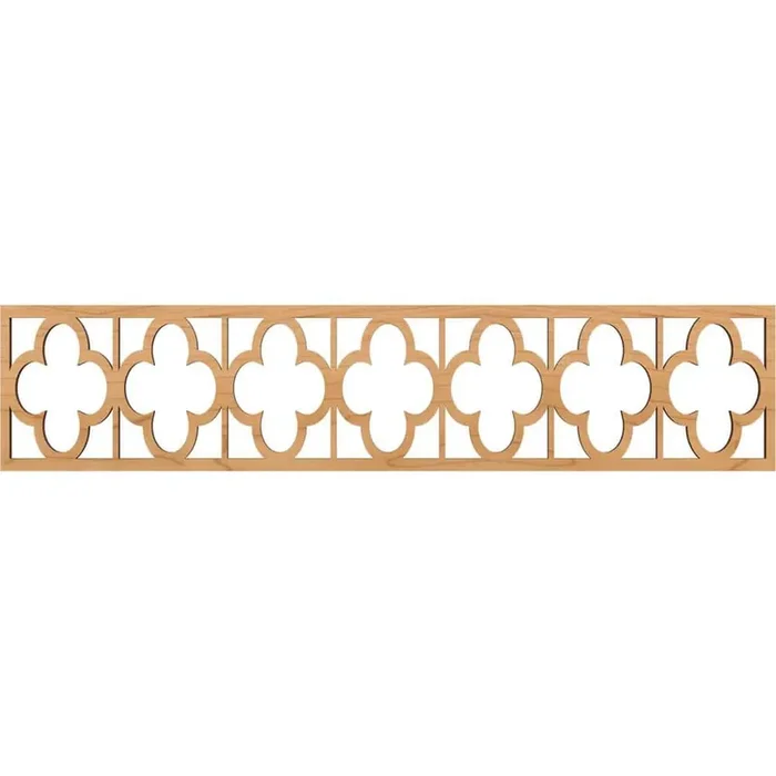 Woodall Fretwork 0.375 in. D x 46.75 in. W x 10 in. L Maple Wood Panel Moulding