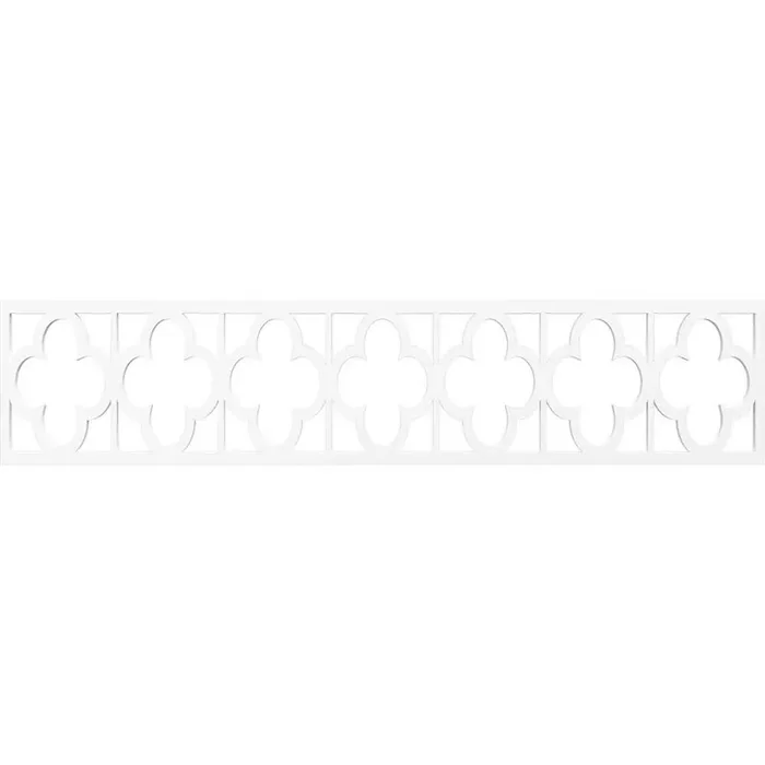 Woodall Fretwork 0.375 in. D x 46.75 in. W x 10 in. L PVC Panel Molding