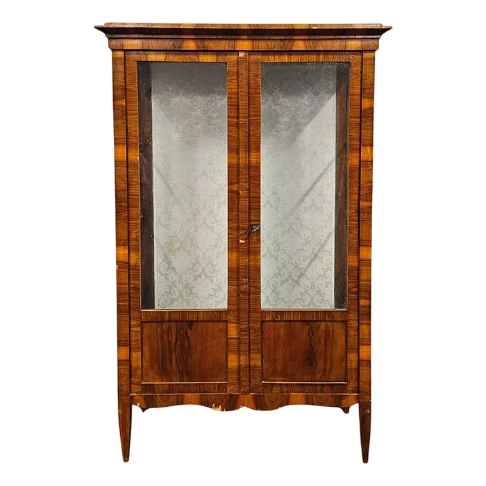 Wooden and Glass Display Case, 1920s