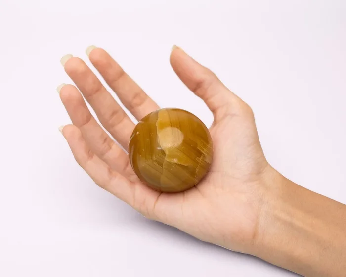 Yellow Calcite Ball 264.2g