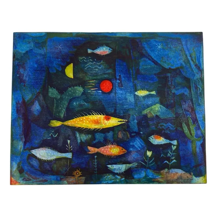 Yoshi Takahashi, Fish, Aquatint Etching, 1970s