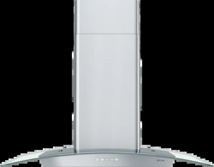 Zephyr – BMI-E30DG – Curved Glass Chimney Wall 30″ 600 CFM ACT-BMI-E30DG Designer Home Surplus